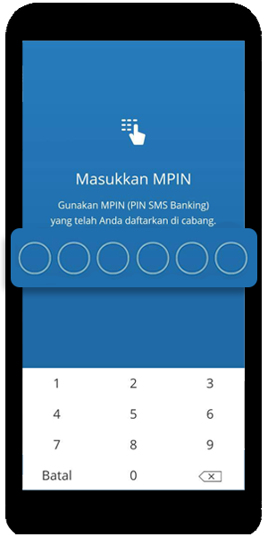 mandiri online app masukkan MPIN
